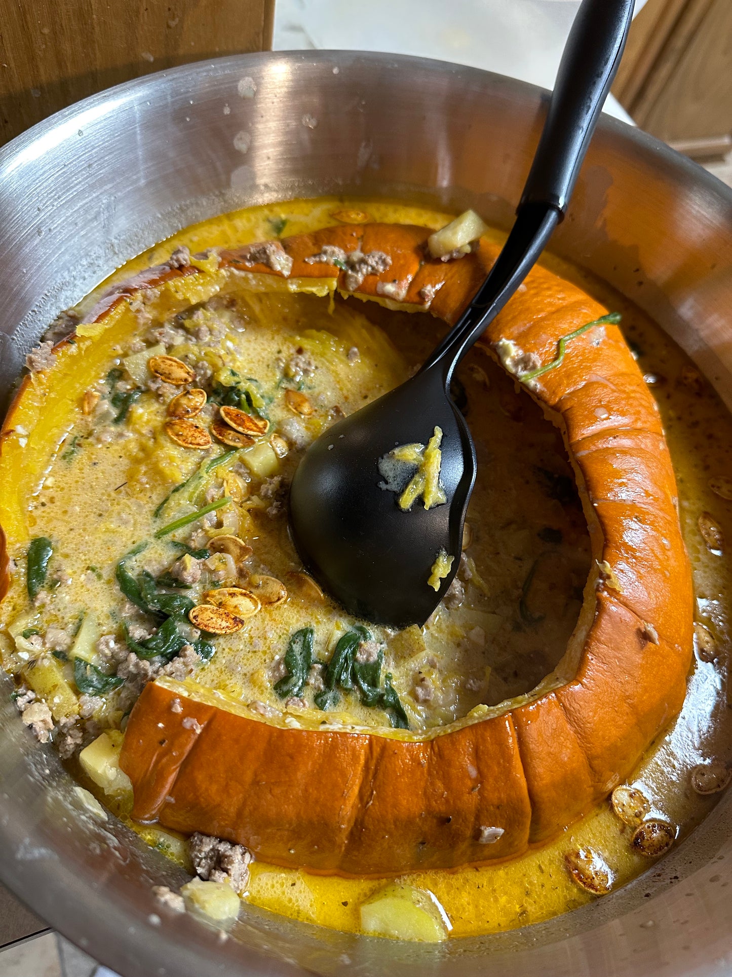 Cowpuncher Pumpkin Soup