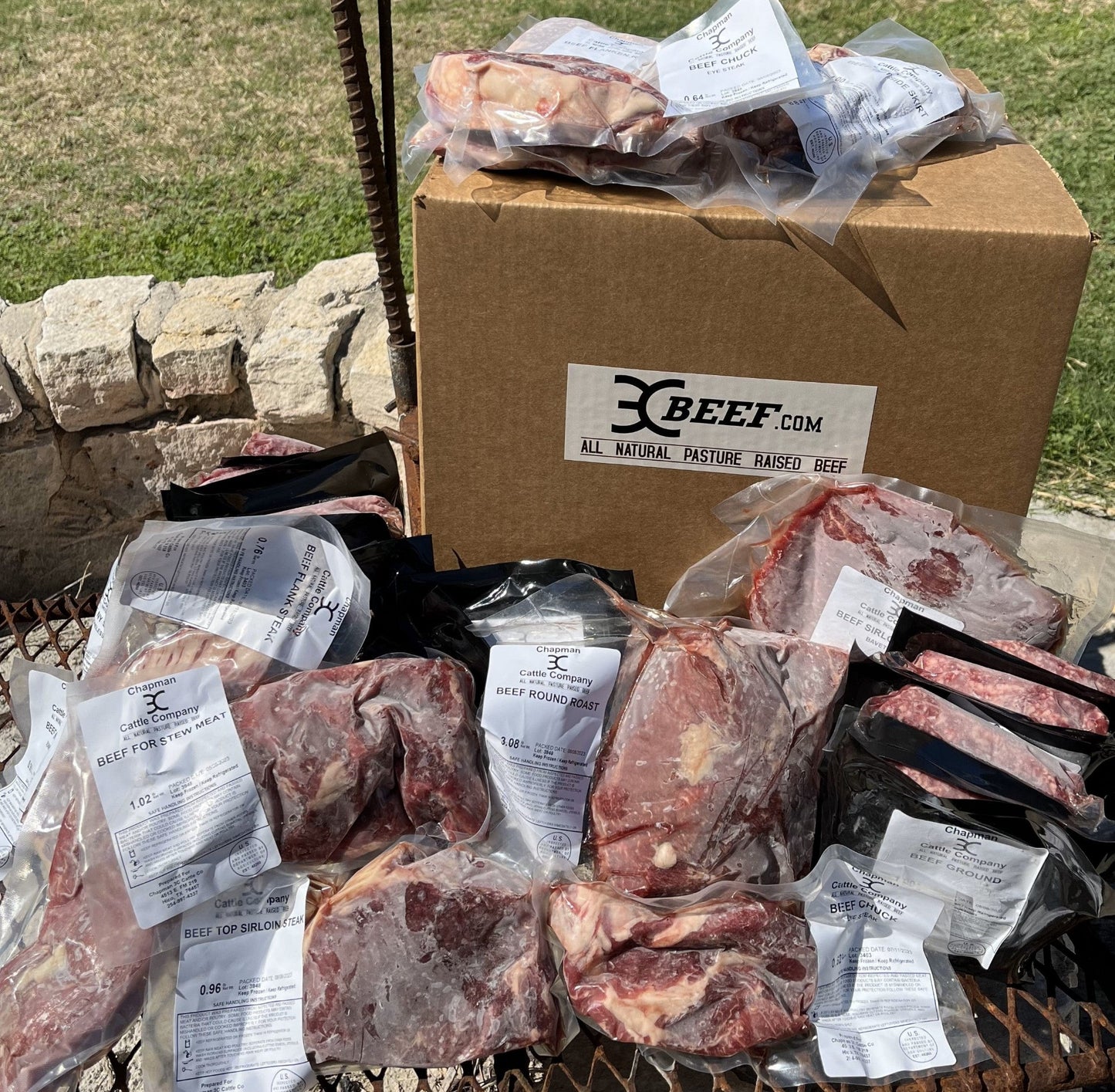 
                  
                    Chapman 3C Cattle Company Beef Subscription 25lbs. Box Beef Subscription Beef Box Subscription
                  
                