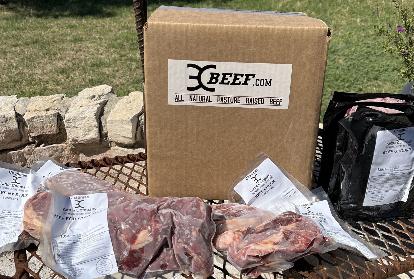 
                  
                    Chapman 3C Cattle Company Beef Subscription 8lbs. Box Beef Subscription Beef Box Subscription
                  
                