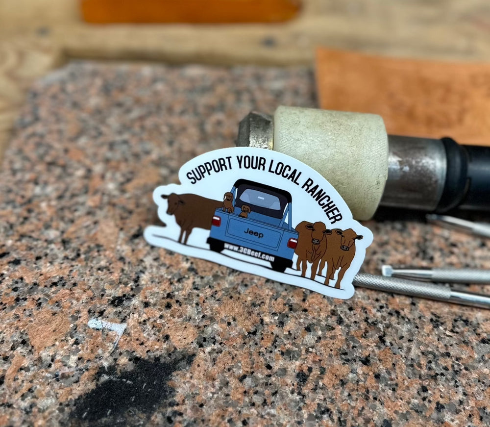
                  
                    Chapman 3C Cattle Company Support Your Local Rancher Stickers
                  
                